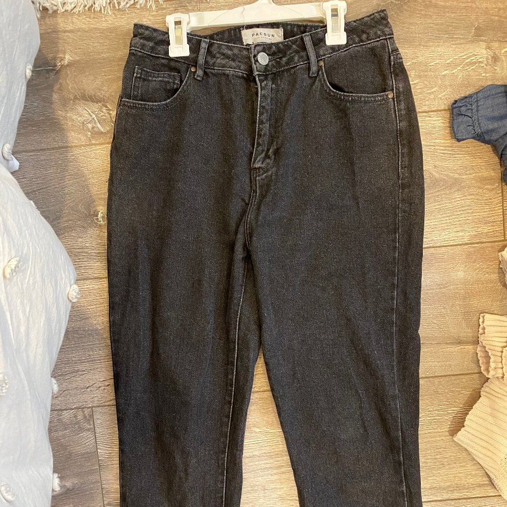 PacSun Black Mom Jeans